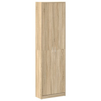 Produktbild för Garderob med hylla Sonoma-ek 55 x 25 x 189 cm Konstruerat trä