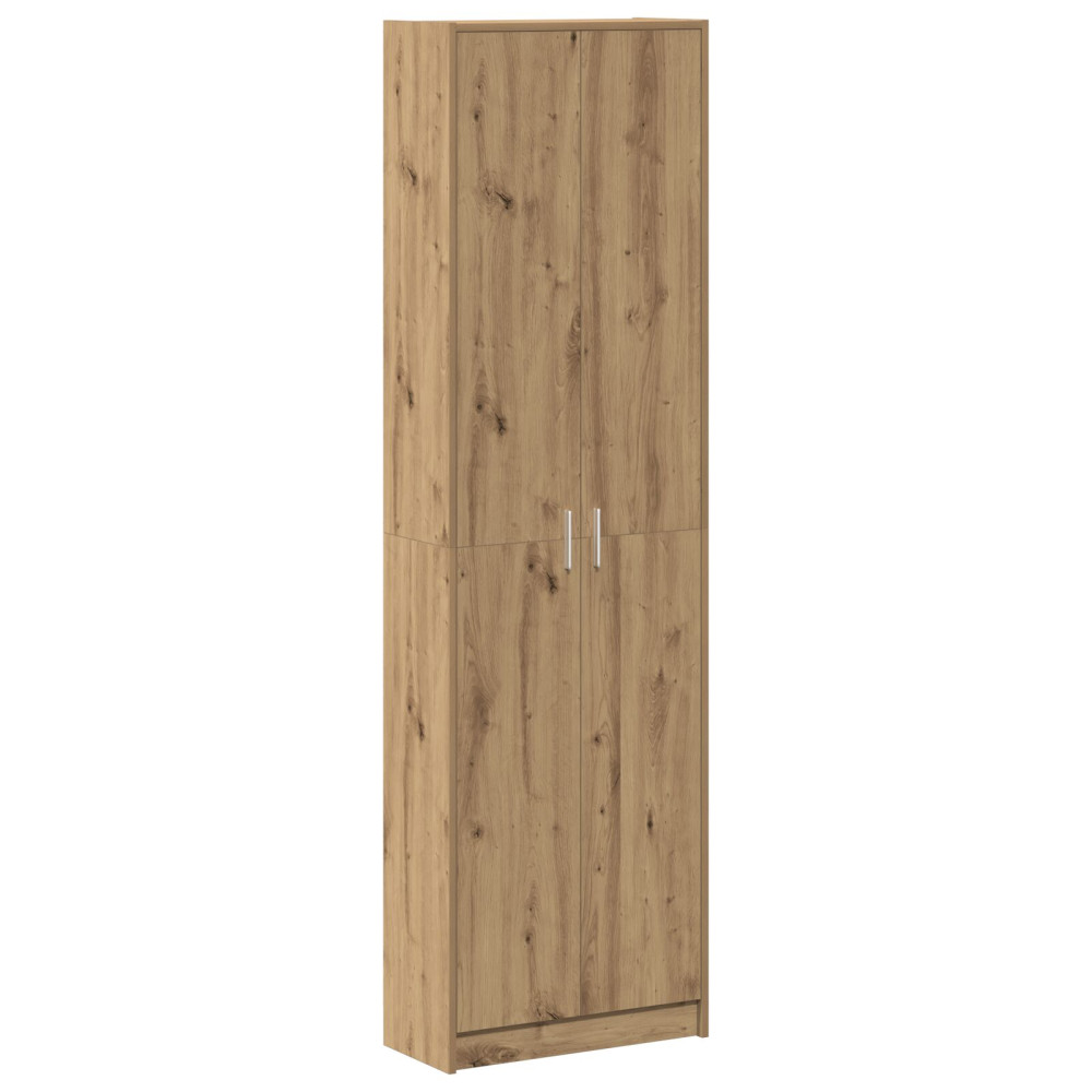 Produktbild för Garderob med hylla Artisan Ek 55 x 25 x 189 cm Konstruerat trä