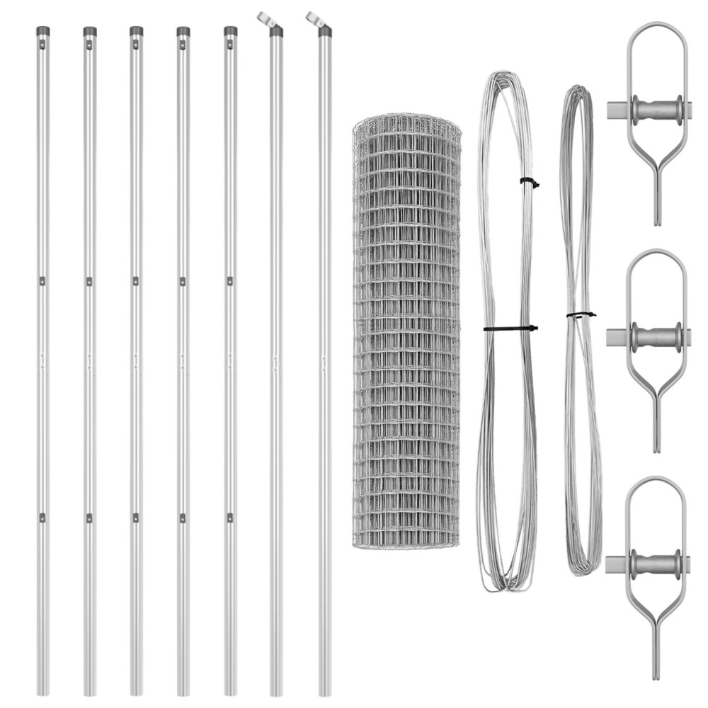 Produktbild för Utomhus Euro Zaorlarsgränd 10 x 1,4 m Varmförzinkad stål Silver