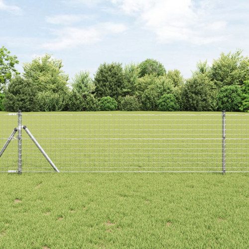 vidaXL Markfixerat Svetsat Stängsel 25 x 0,6 m (B x H)