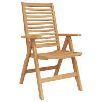 Produktbild för Stol 8 pcs Brun 64,5 x 52 x 108 cm Massivt teakträ