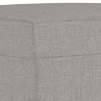 Produktbild för Bänk ljusgrå 100x35x41 cm tyg