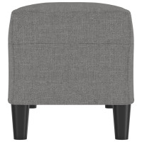 Produktbild för Bänk mörkgrå 100x35x41 cm tyg