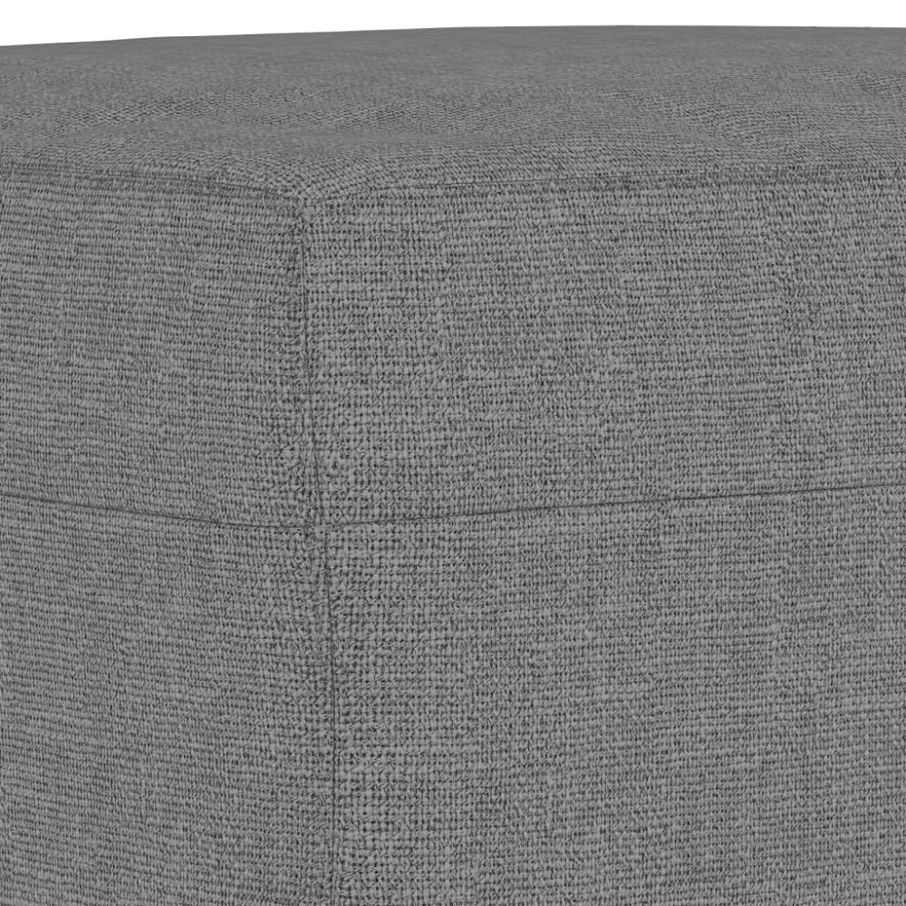 Produktbild för Bänk mörkgrå 100x35x41 cm tyg