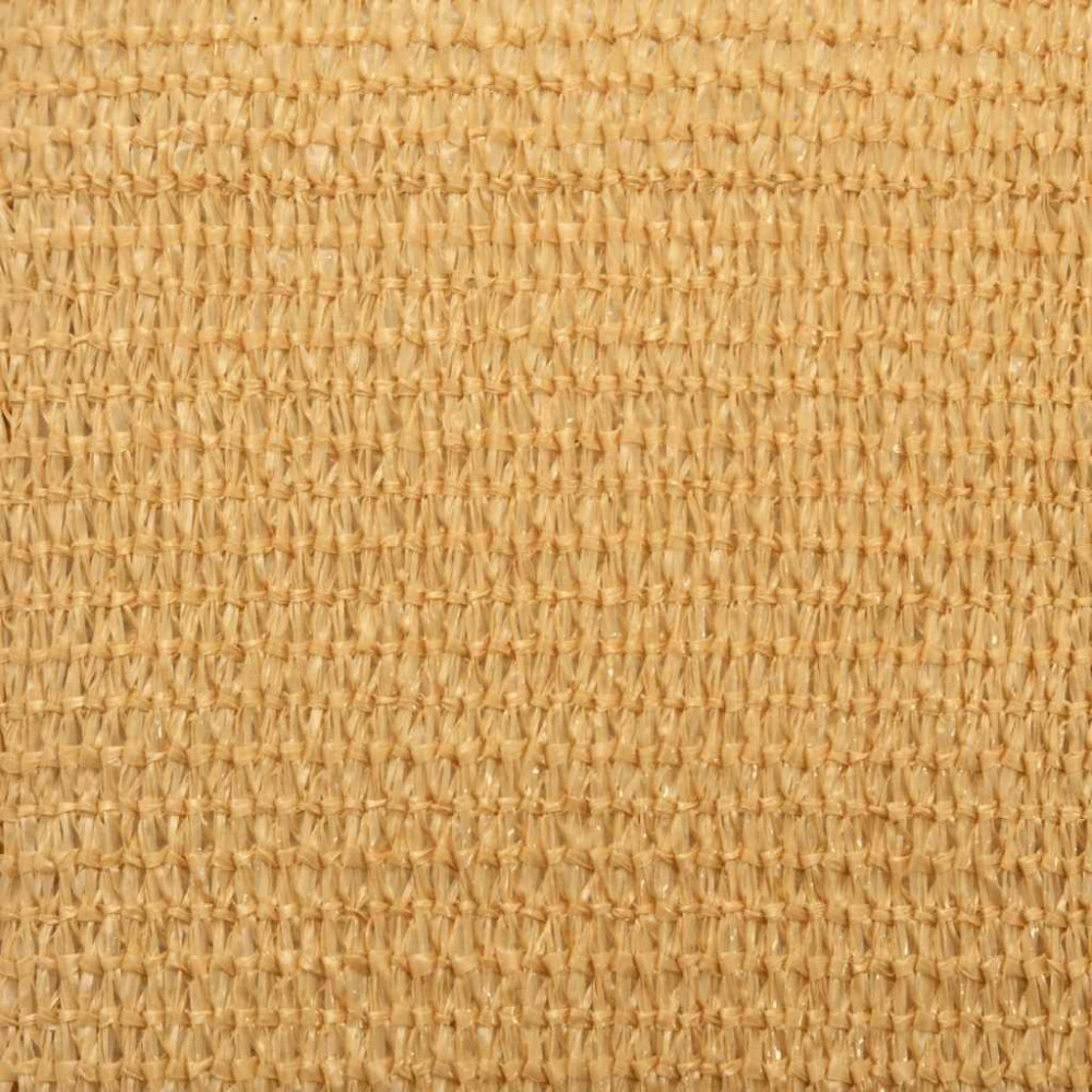 Produktbild för Solsegel 160 g/m² triangulär sand 5x6x6 m HDPE