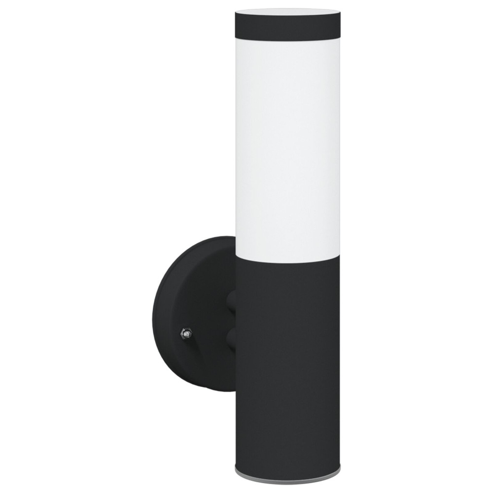 Produktbild för Utomhus vägglampa Svart 15 x 7,5 x 33 cm