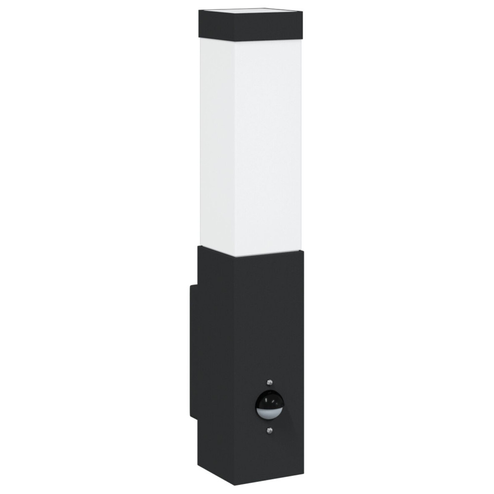 Produktbild för Utomhus vägglampa Svart 10.5 x 6 x 33 cm