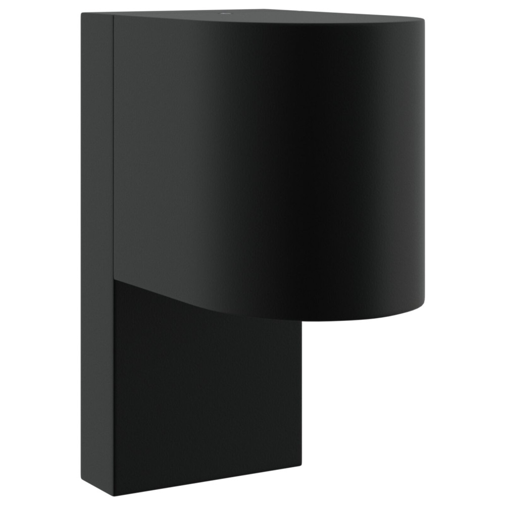 Produktbild för Utomhus vägglampa Svart 12 x 7 x 15 cm Rostfritt stål