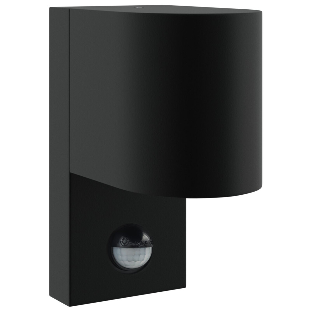 Produktbild för Utomhus vägglampa Svart 12 x 7 x 15 cm Rostfritt stål