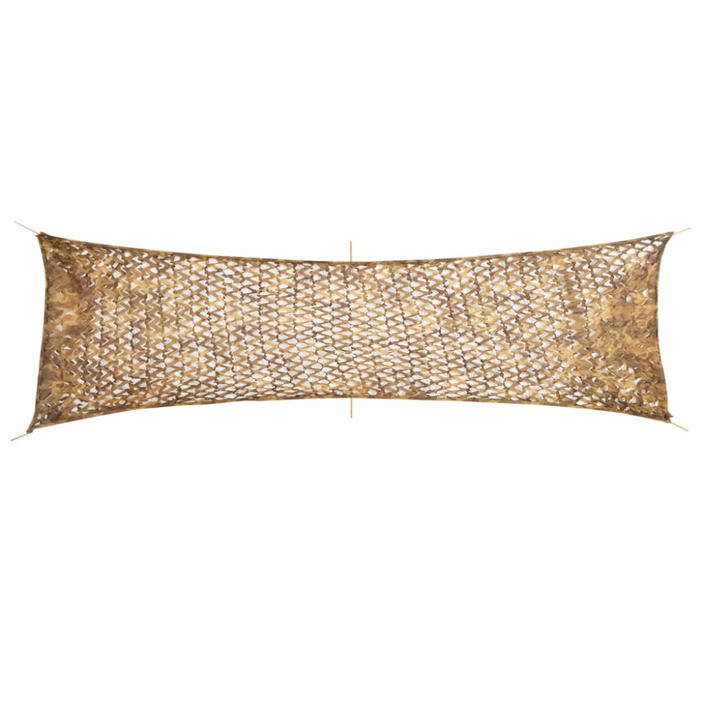 Produktbild för Camouflagenät med förvaringsväska 519x142 cm sand