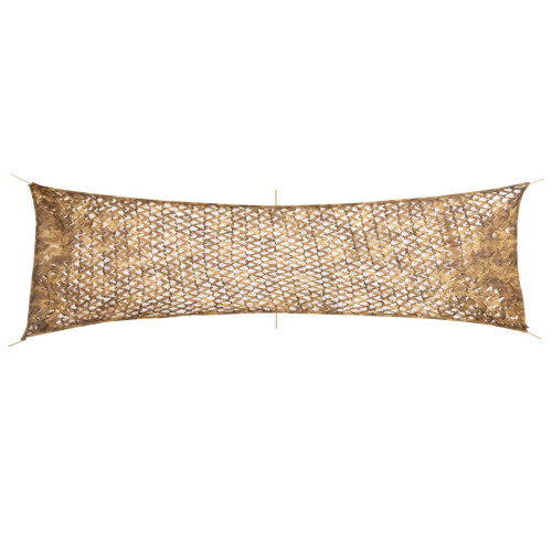 vidaXL Camouflagenät med förvaringsväska 519x142 cm sand
