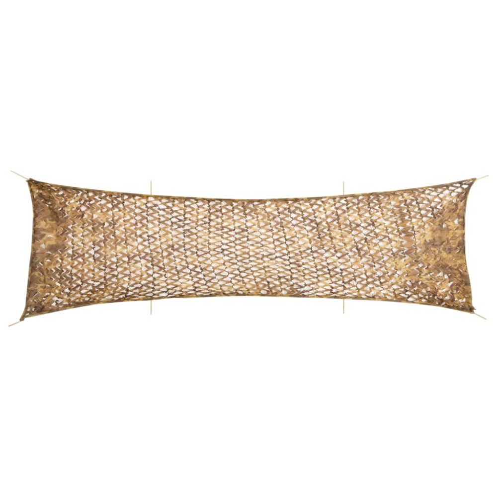 Produktbild för Camouflagenät med förvaringsväska 753x199 cm sand