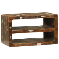 Produktbild för TV-skåp Flerfärgsdesign 60 x 32 x 36 cm Massivt återvunnet trä