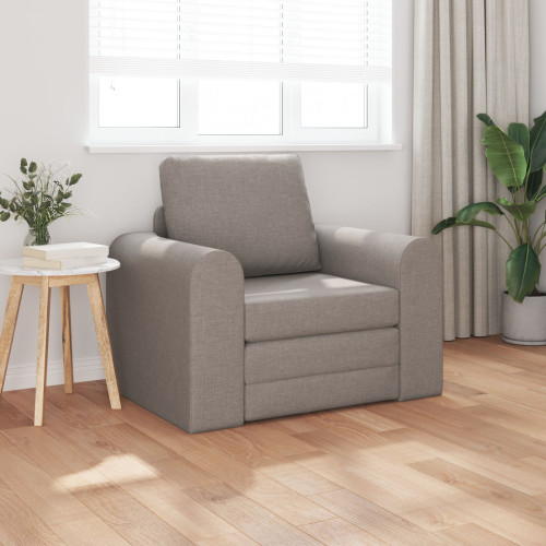 vidaXL Soffsäng Taupe 98 x 71 x 83 cm tyg