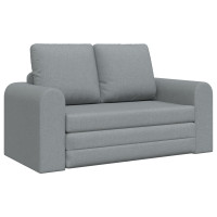 Produktbild för Soffsäng 60cm Ljusgrå tyg