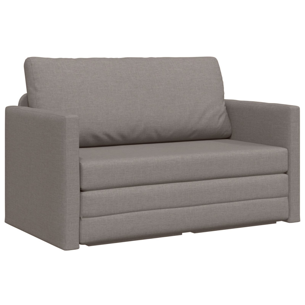 Produktbild för Soffsäng 110cm Taupe tyg