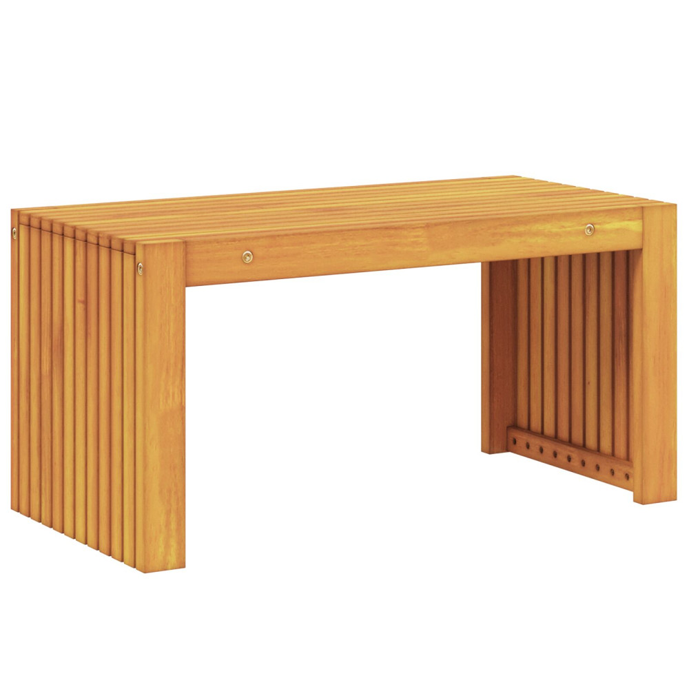 Produktbild för Sidobord Olivenatur 70 x 35 x 35 cm Massivt Akaciaträ