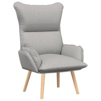 Produktbild för fåtölj Moln Grå Tyg och plywood
