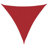 Produktbild för Solskydd segel rött 2x2x2 m 100% polyester Oxford
