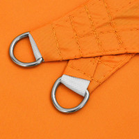 Produktbild för Solskydd Sail orange 2x2x2 m 100% polyester Oxford