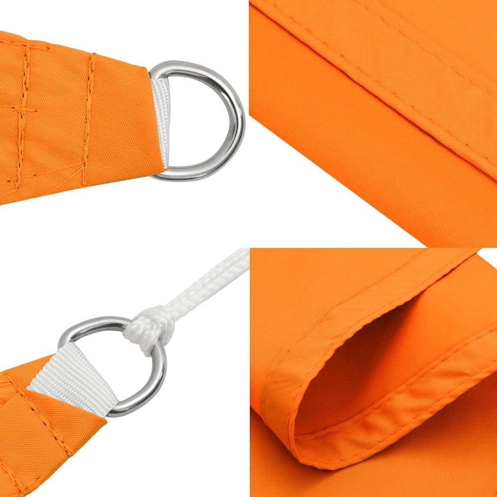 Produktbild för Solskydd Sail orange 2x2x2 m 100% polyester Oxford