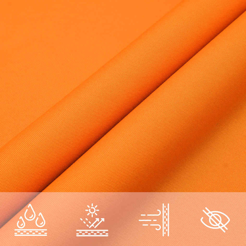 Produktbild för Solskydd Sail orange 2x2x2 m 100% polyester Oxford