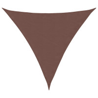 Produktbild för Solskydd brun 2x2x2 m 100% polyester Oxford