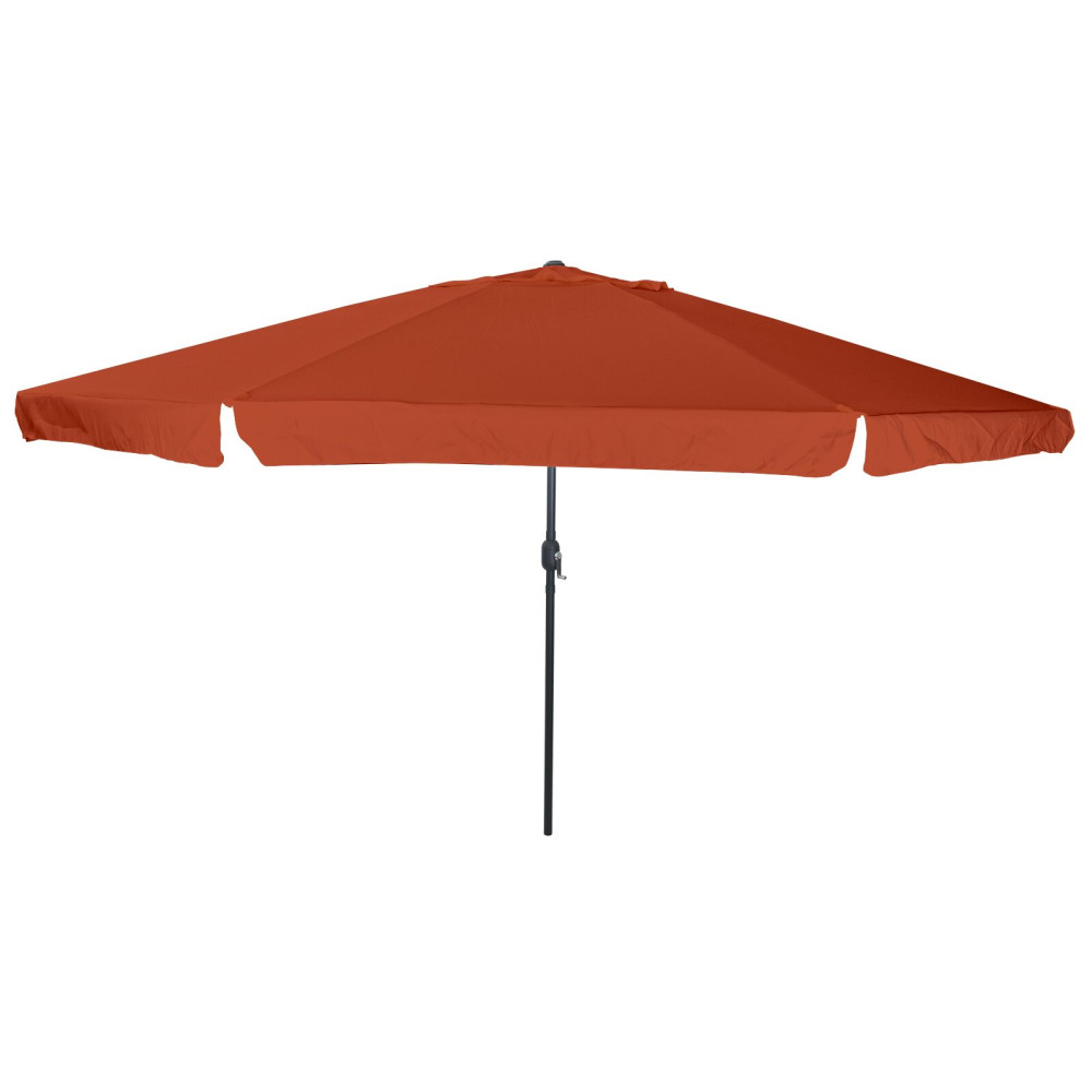 Produktbild för Trädgårdsparasol Terracotta 394 x 394 x 248 cm