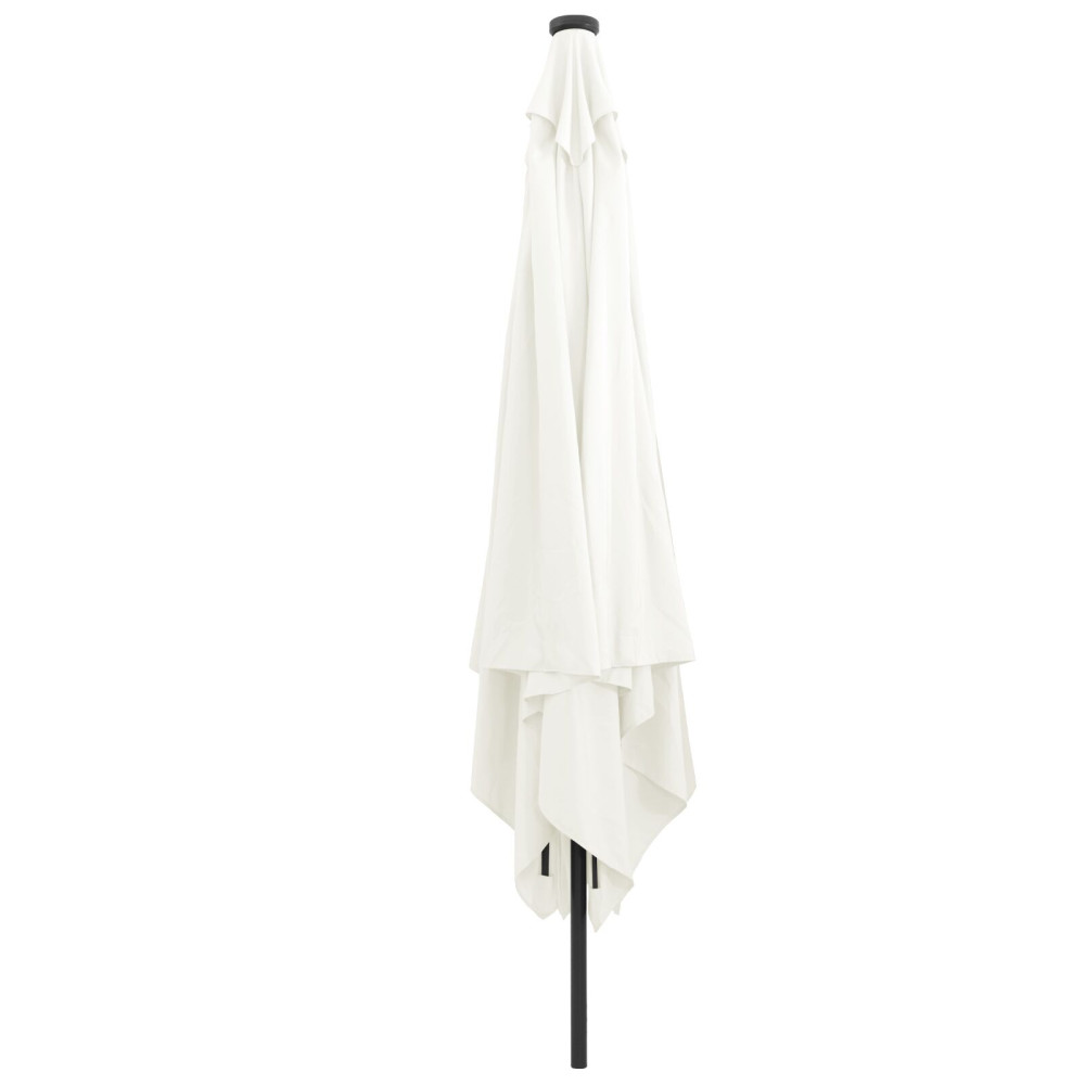 Produktbild för Trädgårdsparasol Sand 295 x 295 x 245 cm Polyester och Stål