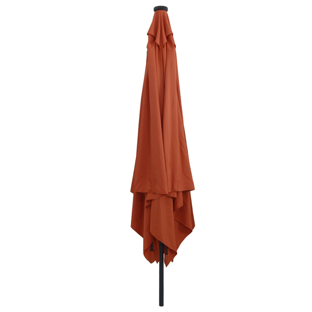 Produktbild för Trädgårdsparasol Terracotta 295 x 295 x 245 cm
