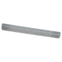Produktbild för Svetsat trådstängsel 2500 x 140 cm Silver