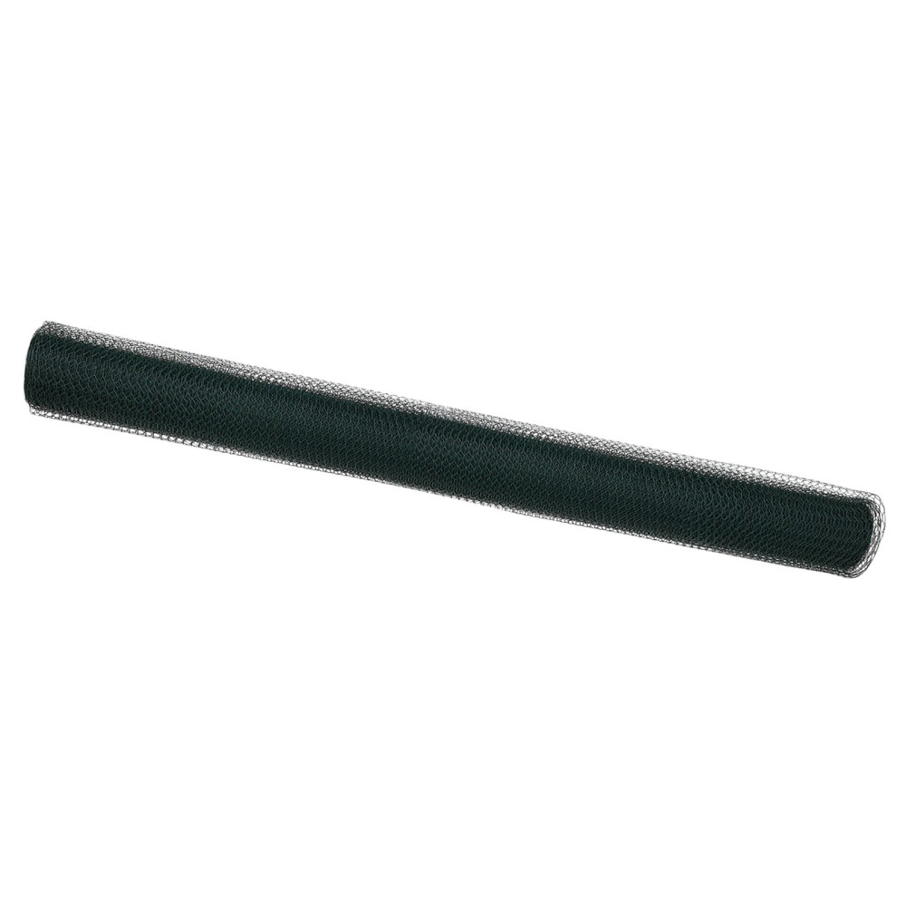 Produktbild för Hexagonstängsel Grön 1,5 x 50 m PVC