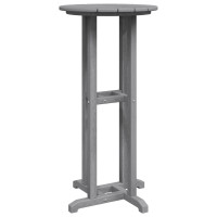Produktbild för Barbord Ljusgrå 55 x 55 x 107 cm polyeten