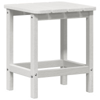 Produktbild för Sidobord Vit 38 x 38 x 46 cm polyeten