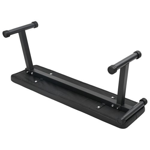 vidaXL Vikbänk Svart 108 x 27 x 41 cm Pulverlackerat stål