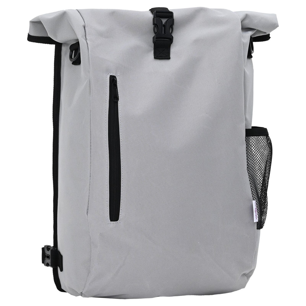 Produktbild för Cykelväska Grå 31 x 13 x 58 cm Polyester