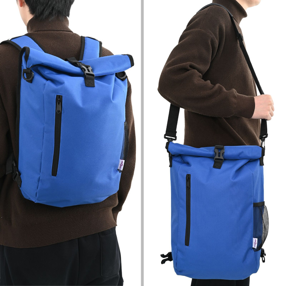 Produktbild för Cykelväska Blå 31 x 13 x 58 cm Polyester
