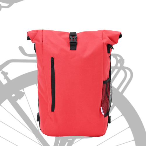 vidaXL Cykelväska Röd 31 x 13 x 58 cm Polyester