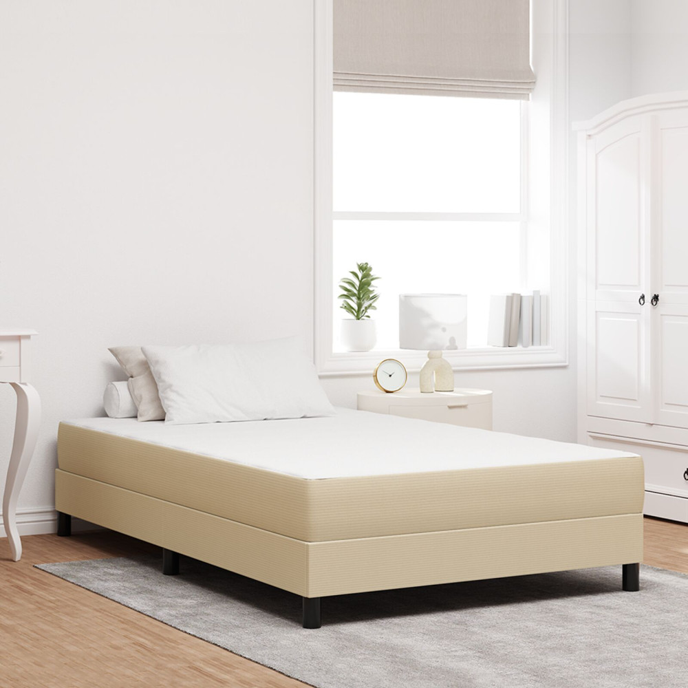 Produktbild för Sängmadrass med madrass Salvia 120 x 190 cm tyg