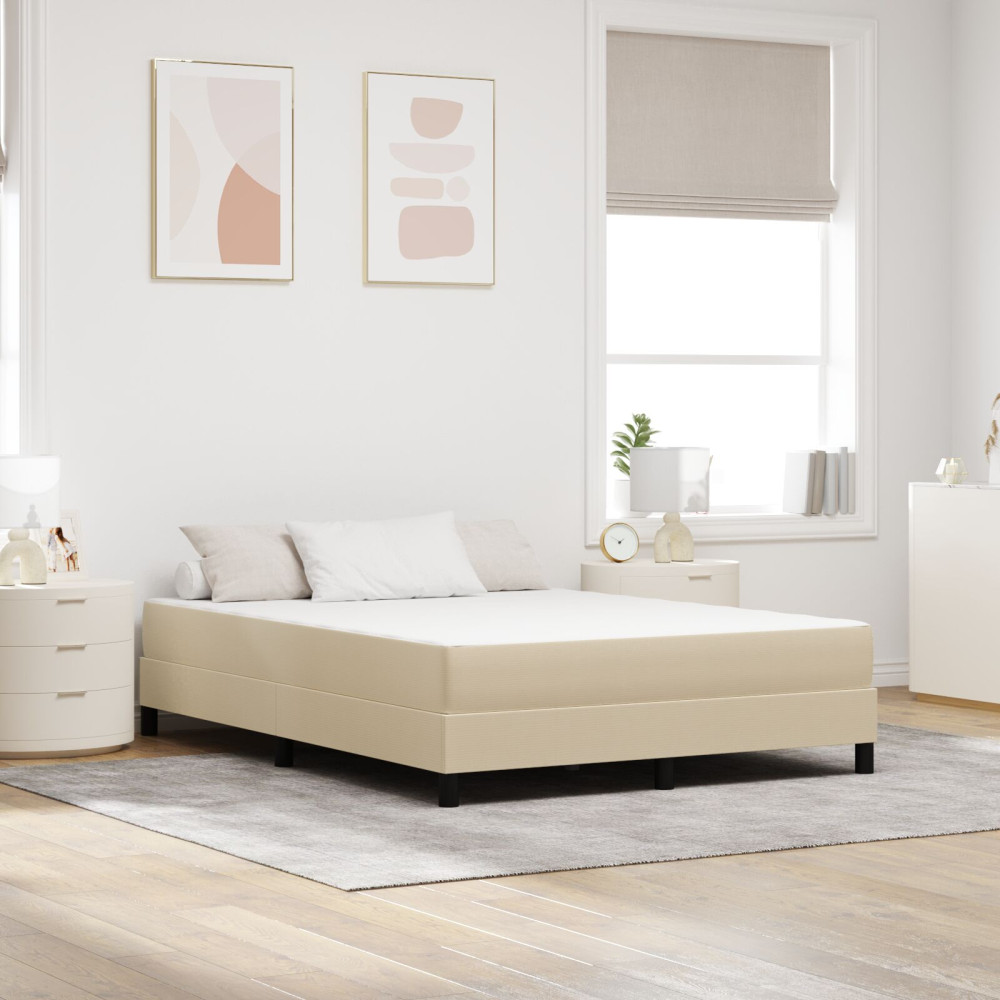 Produktbild för Sängmadrass med madrass Salvia 160 x 200 cm tyg