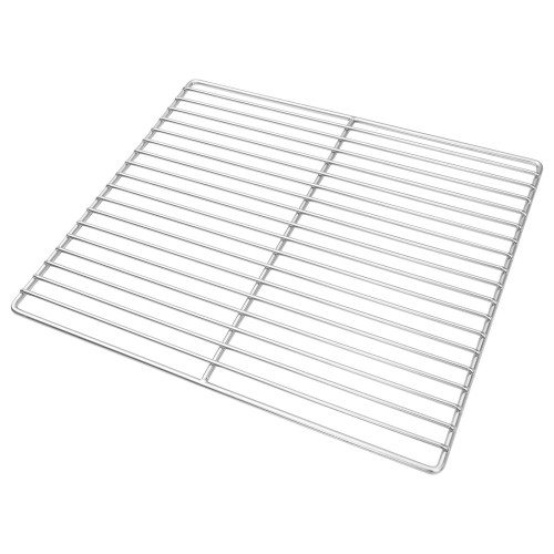 vidaXL Grillgaller Silver 40 x 35 cm Rostfritt stål