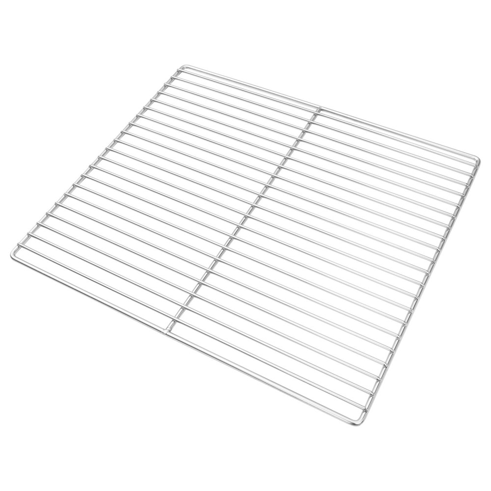 Produktbild för Grillgaller Silver 45 x 40 cm Rostfritt stål
