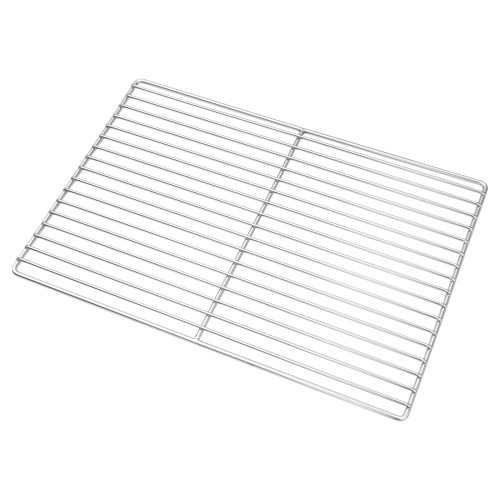 vidaXL Grillgaller Silver 47 x 32,5 cm Rostfritt stål