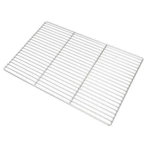 vidaXL Grillgaller Silver 60 x 40 cm Rostfritt stål