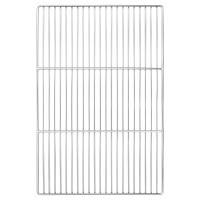 Produktbild för Grillgaller Silver 60 x 40 cm Rostfritt stål