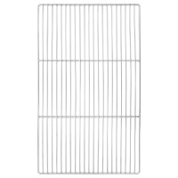 Produktbild för Grillgaller Silver 67 x 40 cm Rostfritt stål