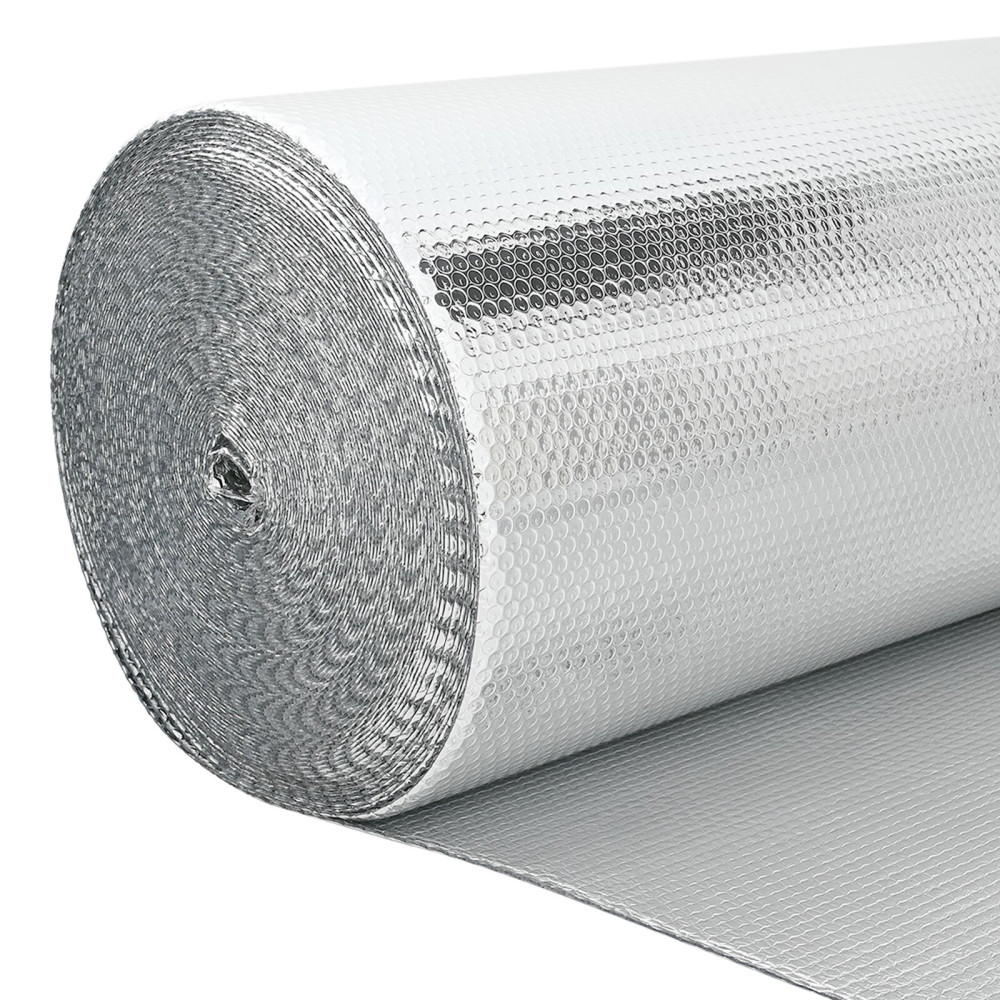 Produktbild för Värmereflektor för element Silver 50 x 1 m polyeten