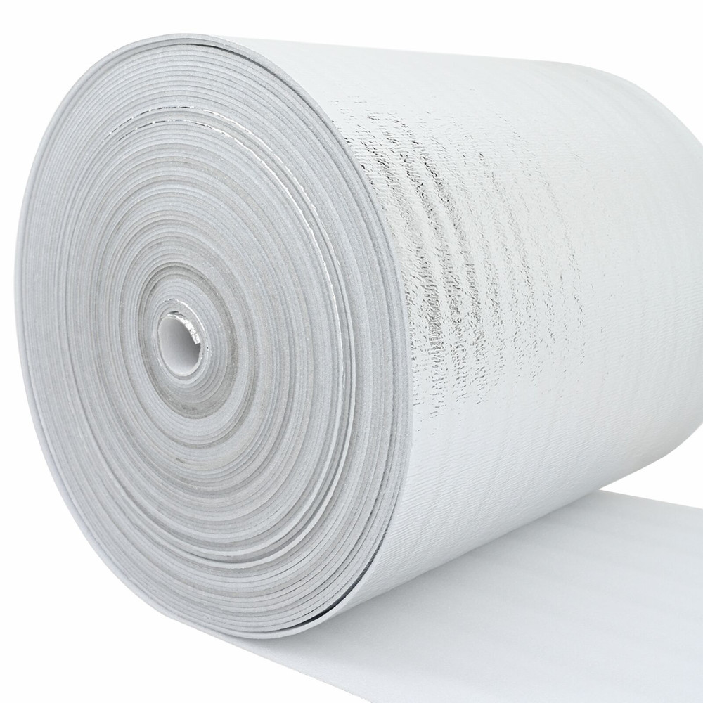 Produktbild för Värmereflektor för element Silver 15 x 0,5 m polyeten
