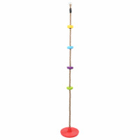 Produktbild för Klätterrep Flerfärgsdesign 30 x 30 x 200 cm Plast