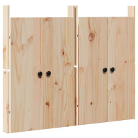 Produktbild för Köksdörr MEPPEL 2 pcs Kräm 50 x 9 x 82 cm Massivt tallträ